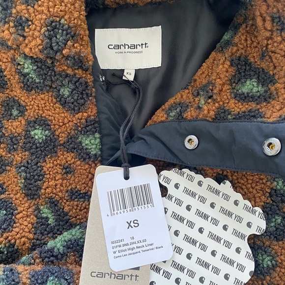 Carhartt WIP Camo Leo High Neck Liner - Picture 7 of 11